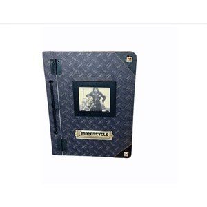 Designer Handmade Metal Motorcycle Parts Journal Notebook Diary Vintage New